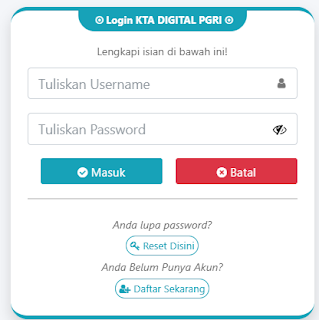 Register PGRI Wakatobi - Persatuan Guru Republik Indonesia Cabang Wakatobi